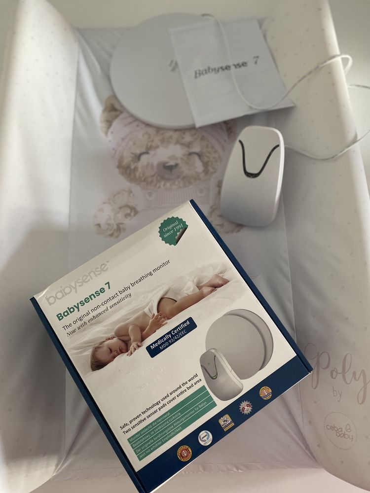 Monitor oddechu dla niemowląt Babysense 7 nowy