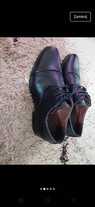 Buty wizytowe komunijne