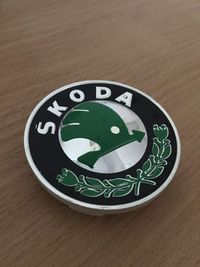 Колпачки на литые диски Skoda 56мм
