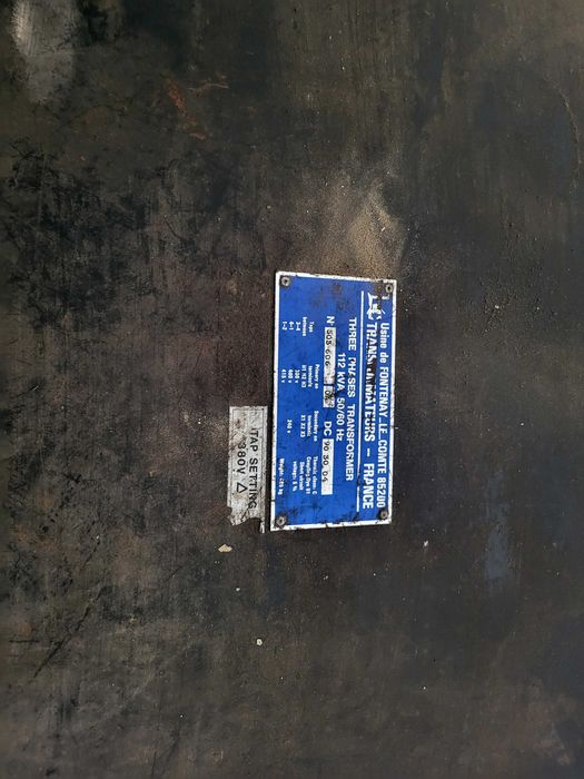 Transformador Trifásico Imerso em Óleo – 500 kVA