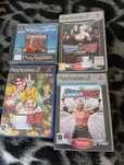 Jogos PS2 e PS1 com os respectivos manuais, como novos