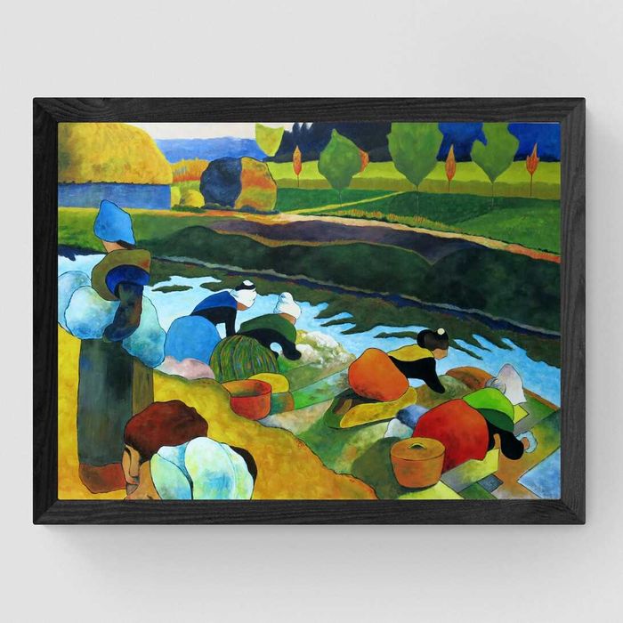 Ręcznie malowany obraz 45x60  reprodukcja Gaugin postimpresjonizm