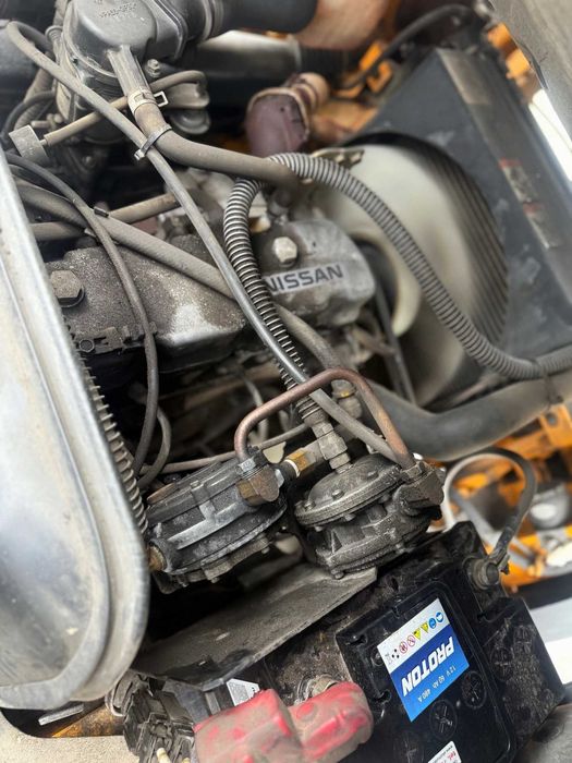 wózek widłowy terenowy HC CPQD18 LPG 1800kg Triplex 5.50m 2011r NISSAN