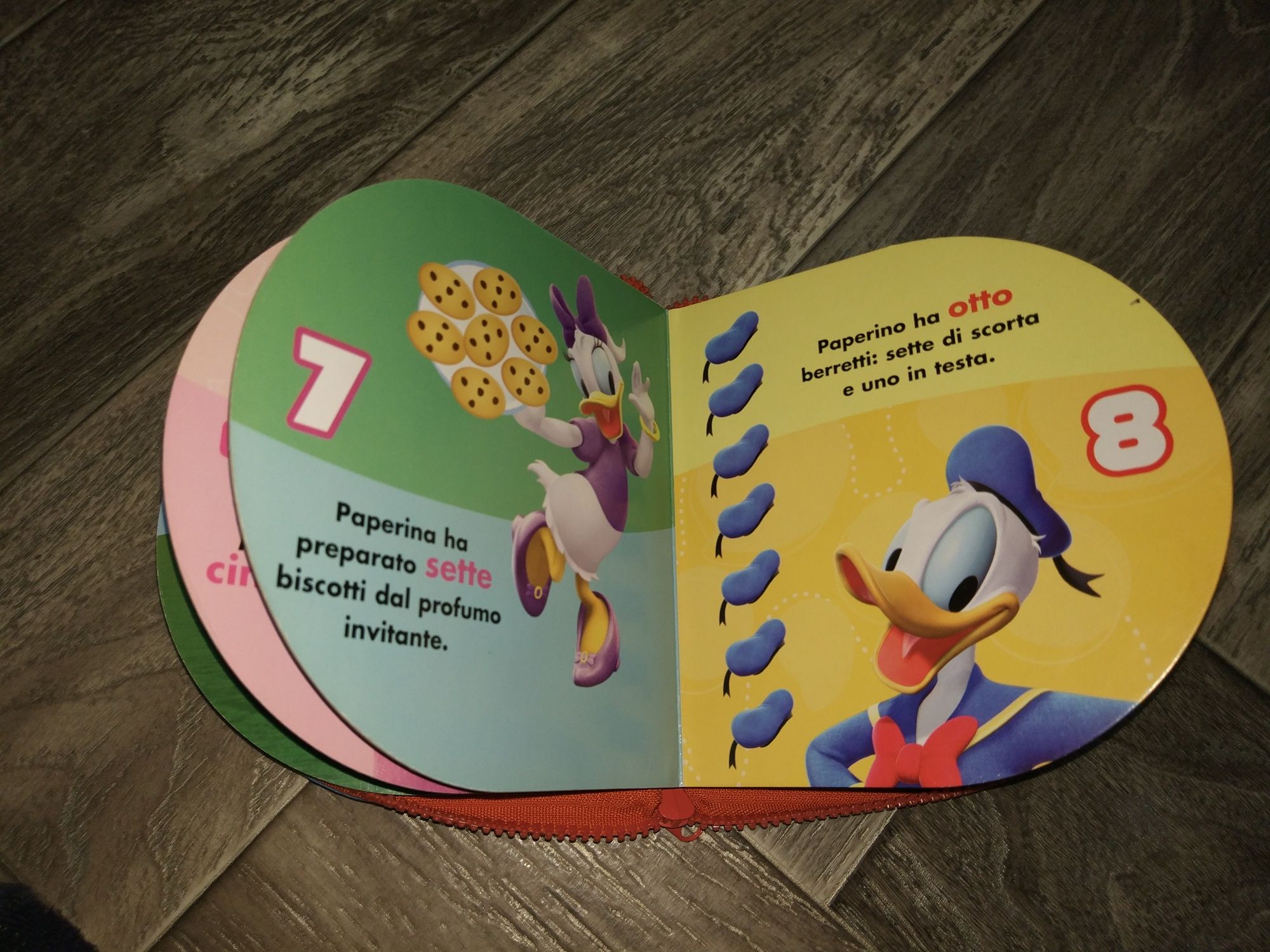 Новая Детская книжка на итальянском языке с диском
