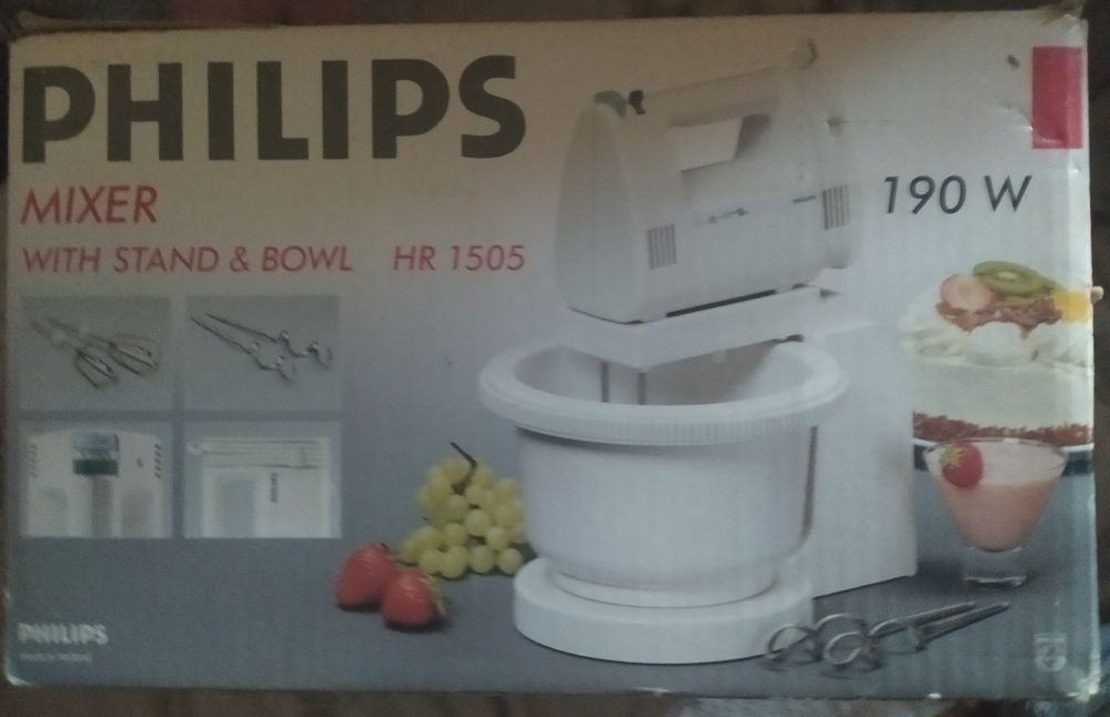 Міксер з чашею philips hp 1505