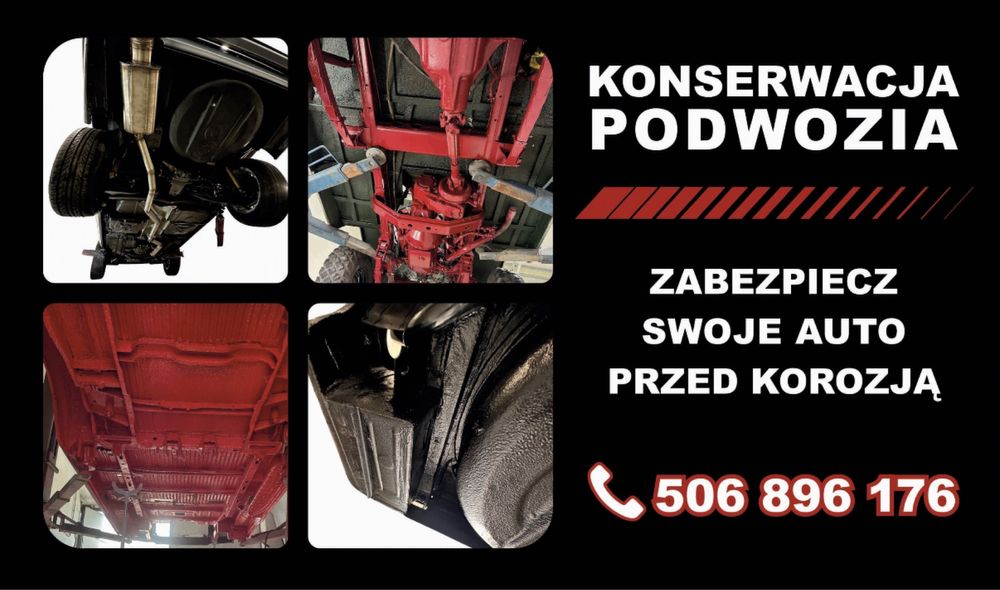 Konserwacja podwozia Piaskowanie