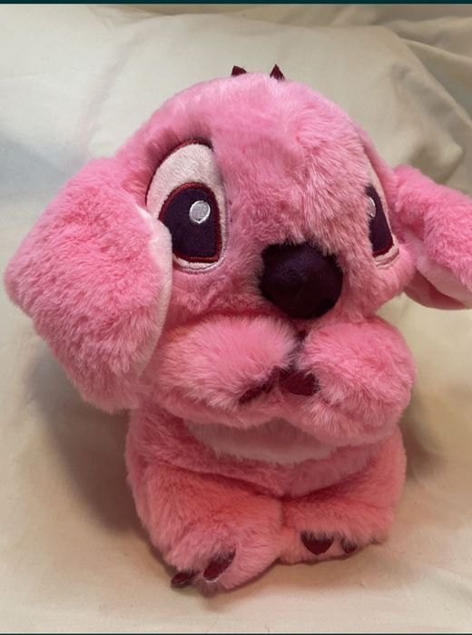 НОВА Дихаюча іграшка Стіч подарунок для дівчини куб тюльпанів ведмедик