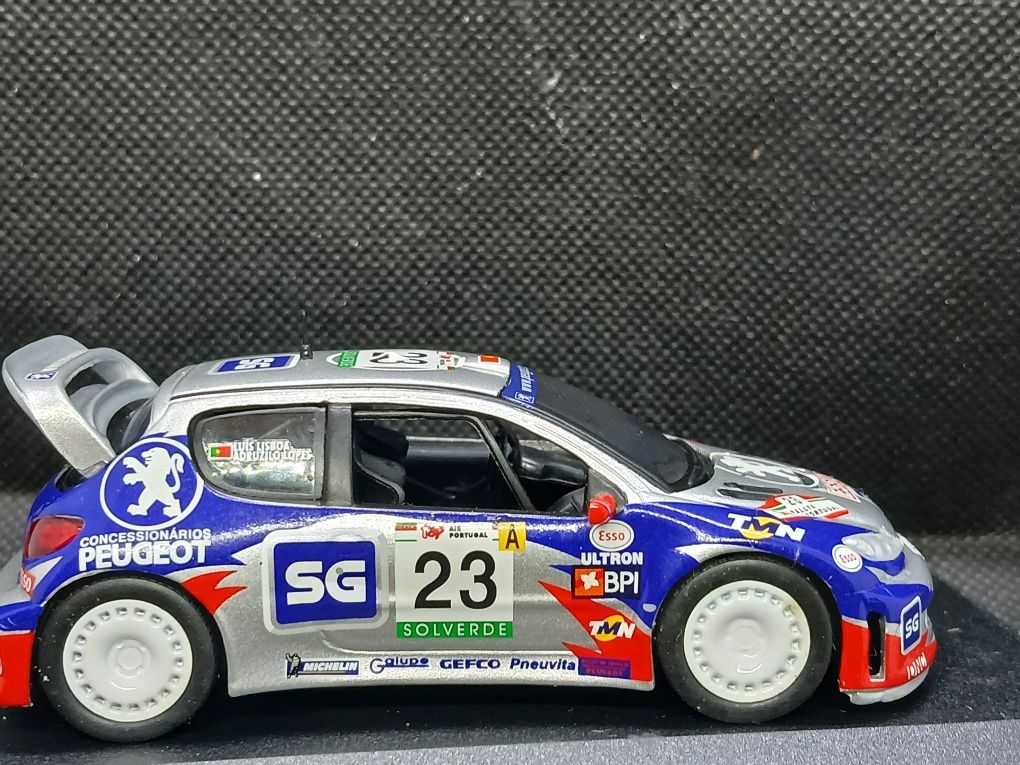 Miniatura 1/43  Peugeot 200 WRC A. Lopes Rally de Portugal