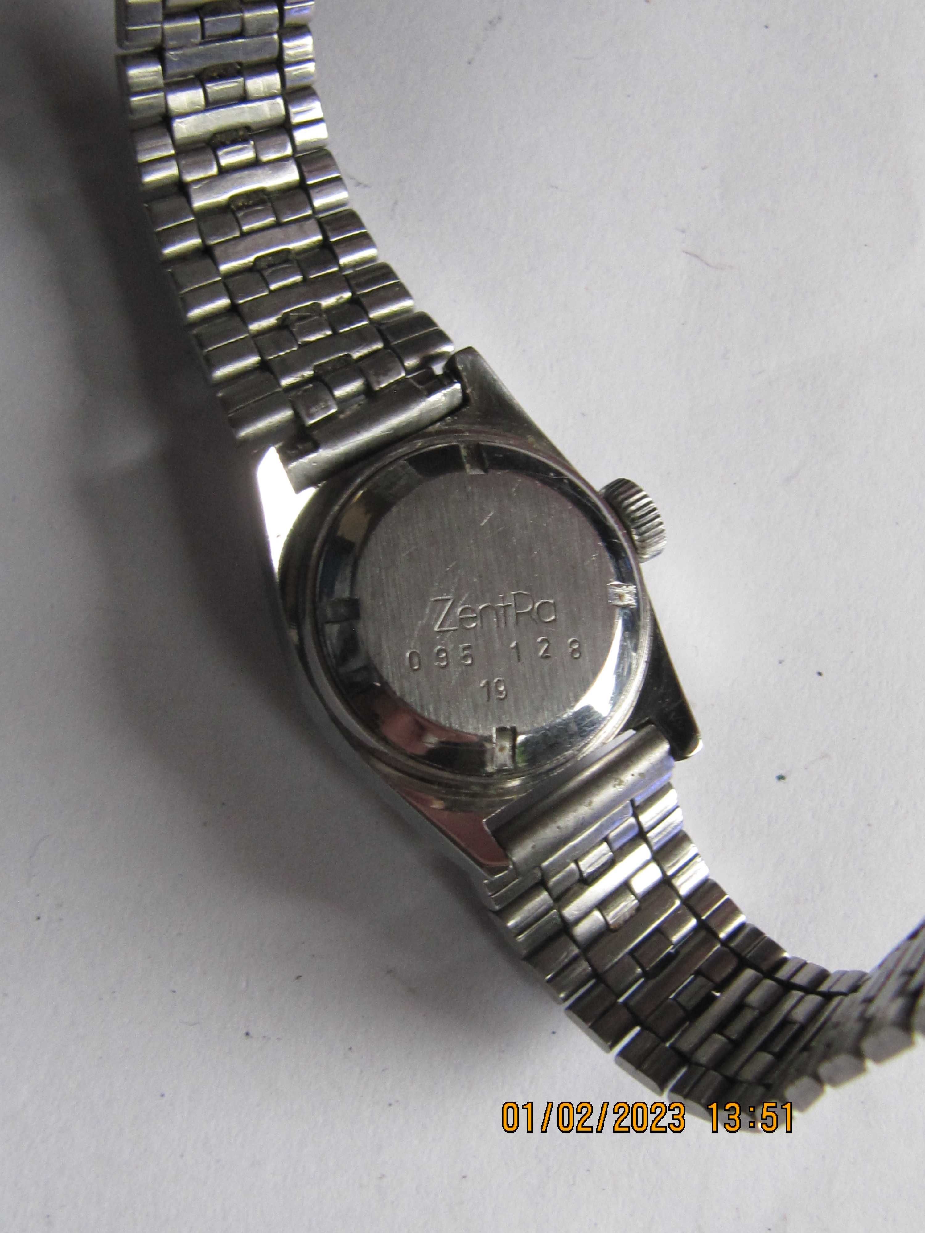 Zentra automatic szwajcarski zegarek damski zegarek damski