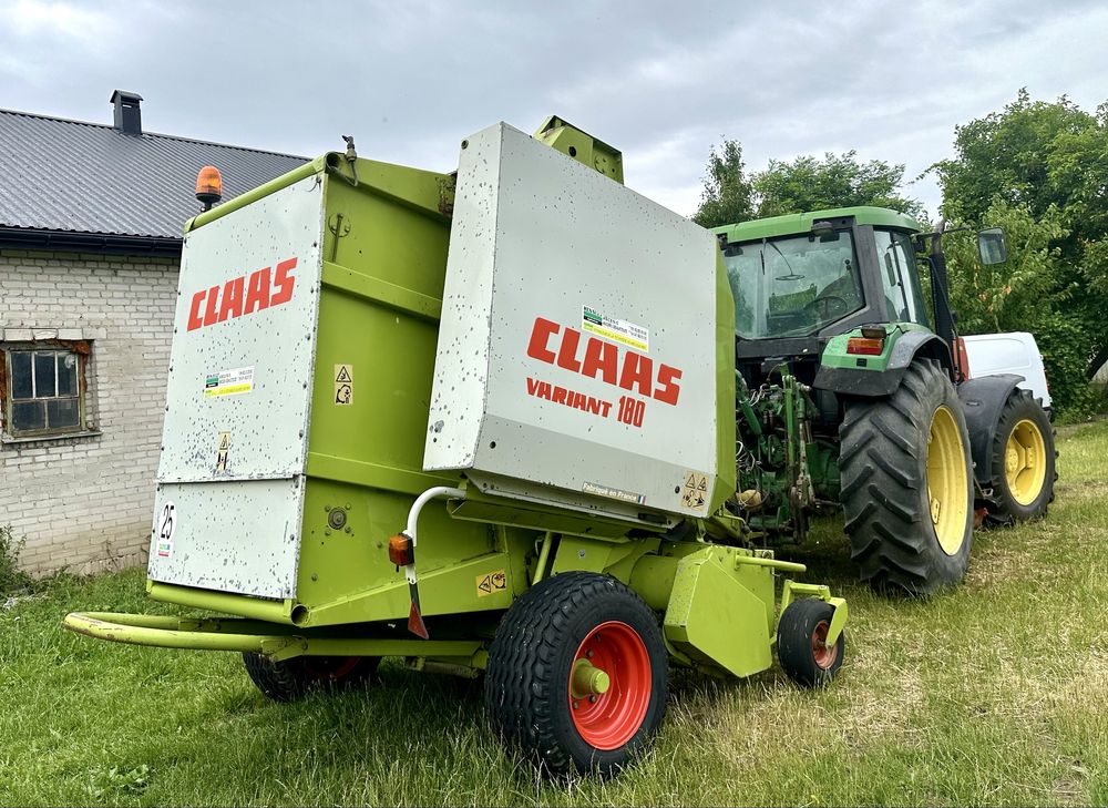 Prasa rolująca, belarka, claas varint 180, rotor, szeroki podbierak