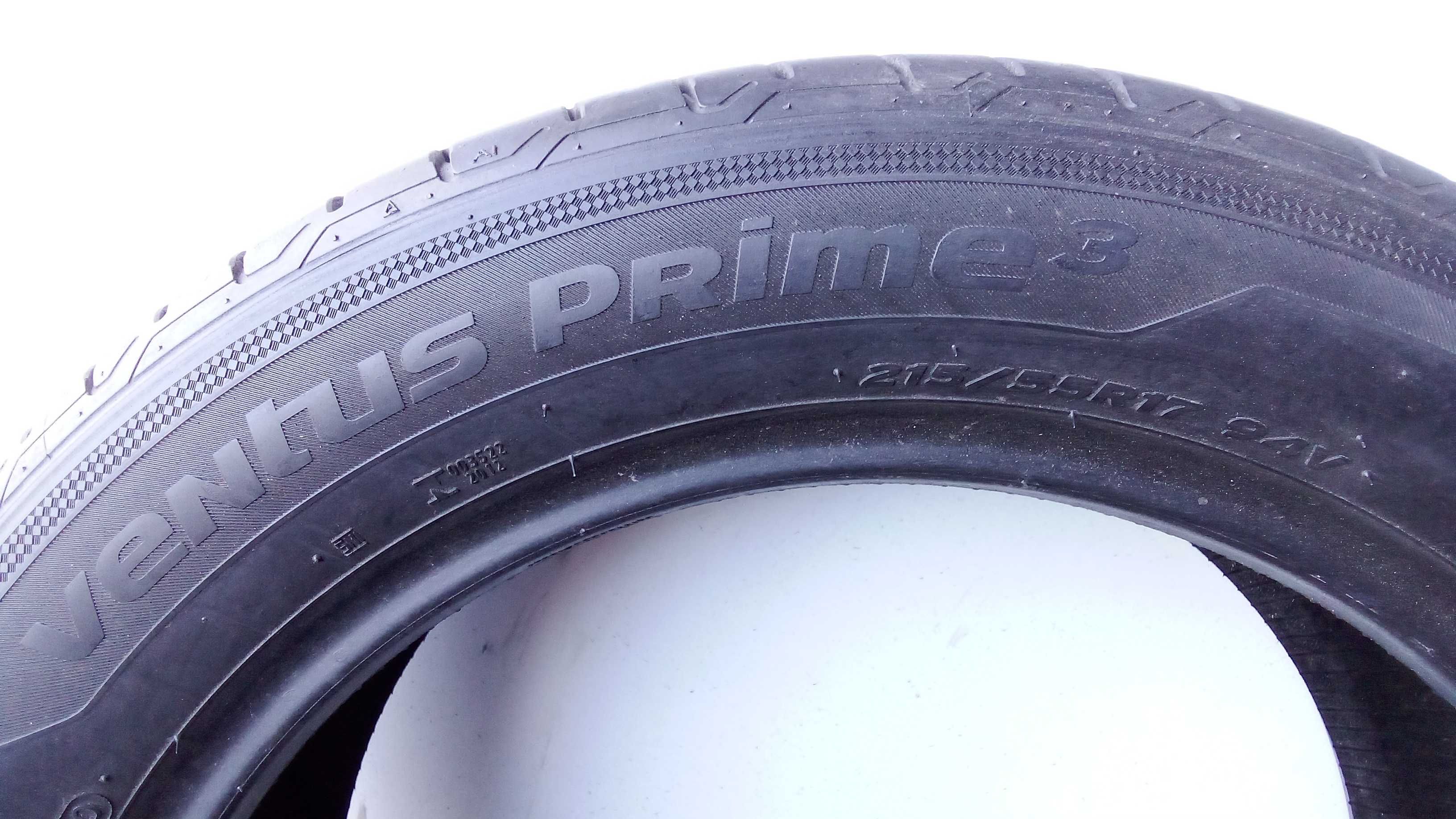 Opony Letnie Hankook 215x55x17 94V 130 zł sztuka