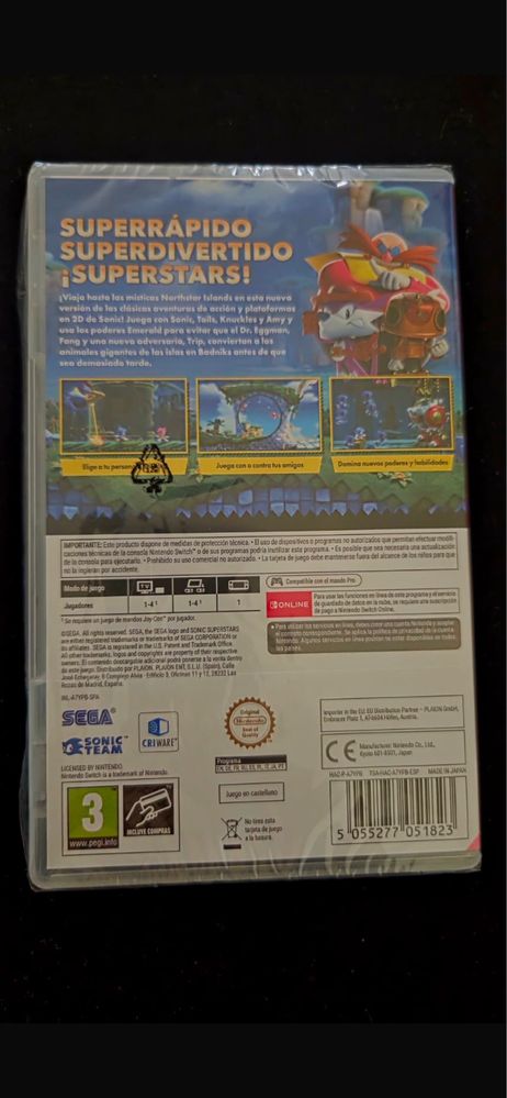 Jogo nintendo switch