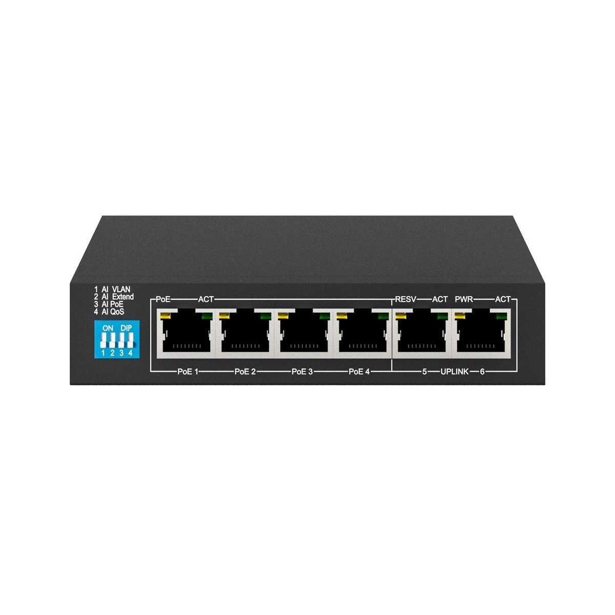 Switch Extra Link EUROS V2, 4x PoE Extralink