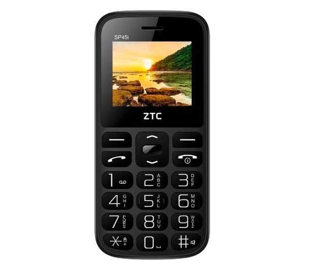 Telemóvel Sénior ZTC SP45I BK