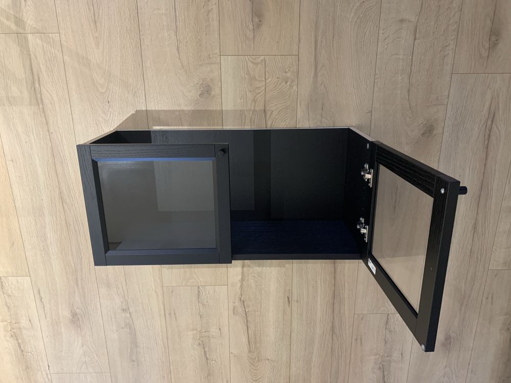 IKEA Billy nadstawka 80 cm, czarny brąz