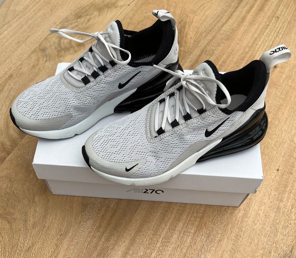 Кросівки nike air max 270 grey/black, кроссовки Nike