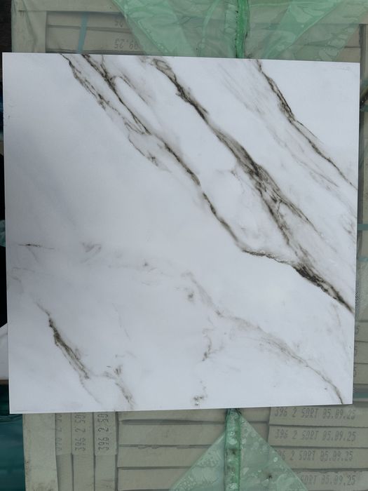 Керамогранит 60×60  Матовый, Глянец, Белый   2 сорт