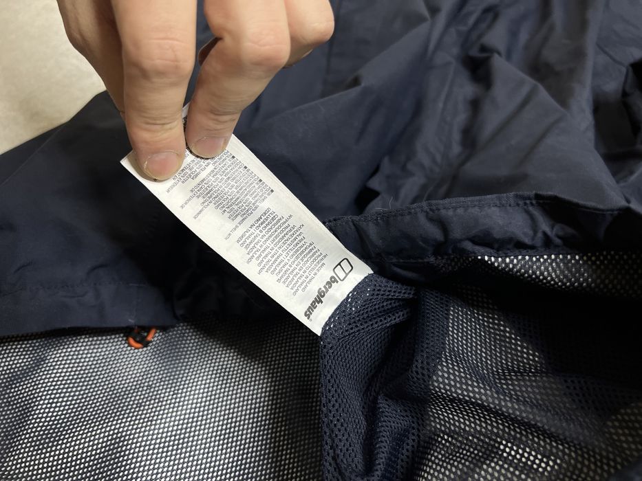Куртка ветровка на мембране Berghaus Aq2 оригинал размер XXL