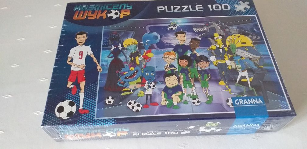 NOWE Puzzle Kosmiczny wykop 100 elementów