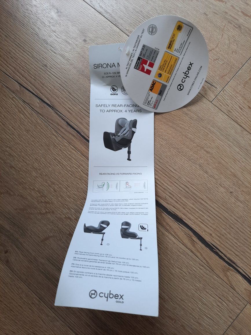Fotelik Cybex Sirona M2 i-size baza M2