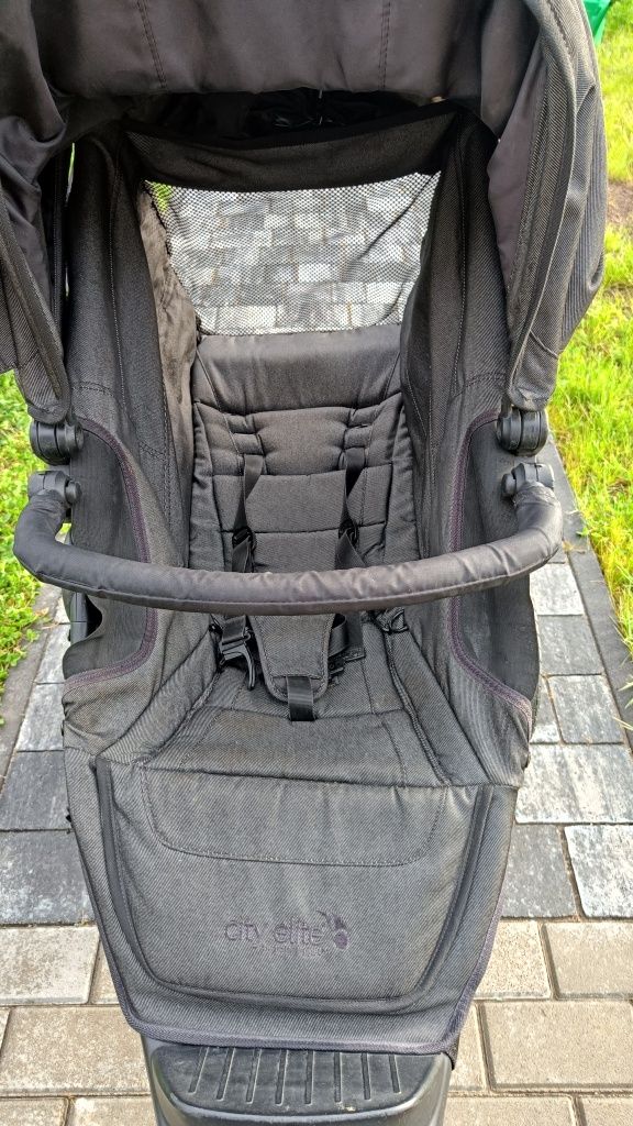 Wózek Baby Jogger City Elite+ dostawka dla starszego dziecka