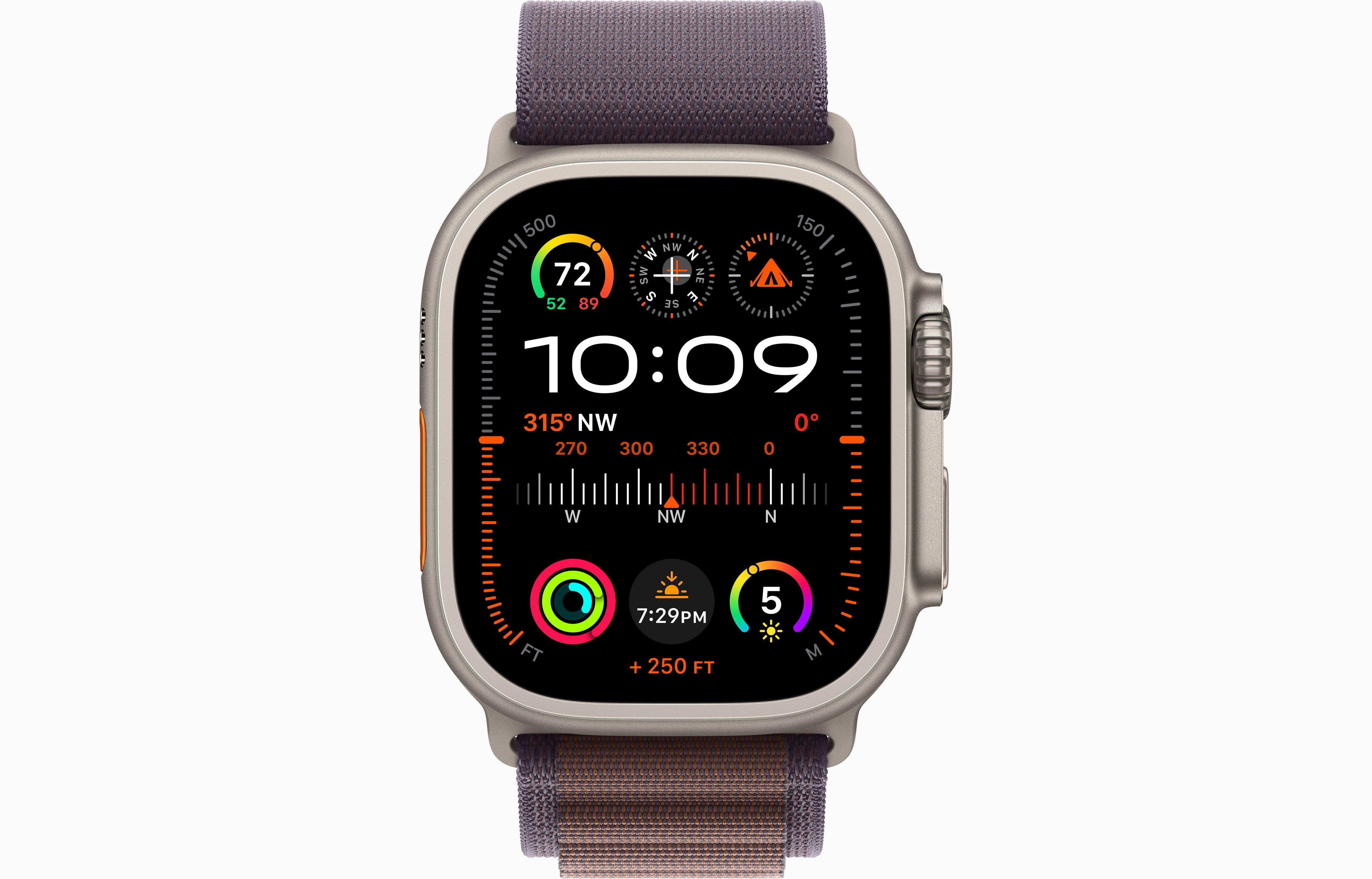 Zegarek / smartwatch Apple Watch Ultra 2 opaską Alpine Indygo