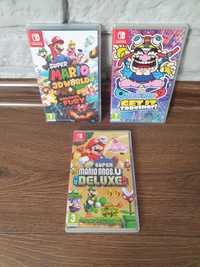 Mario Bros Deluxe 3d World Wario Ware