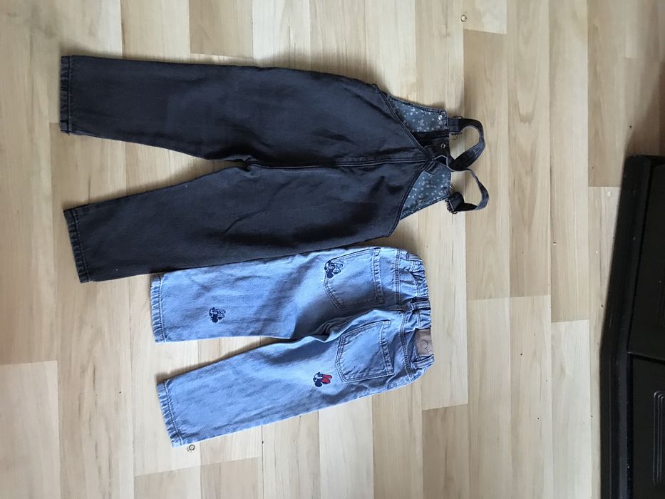 Jeansy dla dziewczyki r. 92 Zara