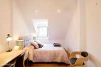 142084 - Quarto com cama de casal em apartamento com 4 quartos