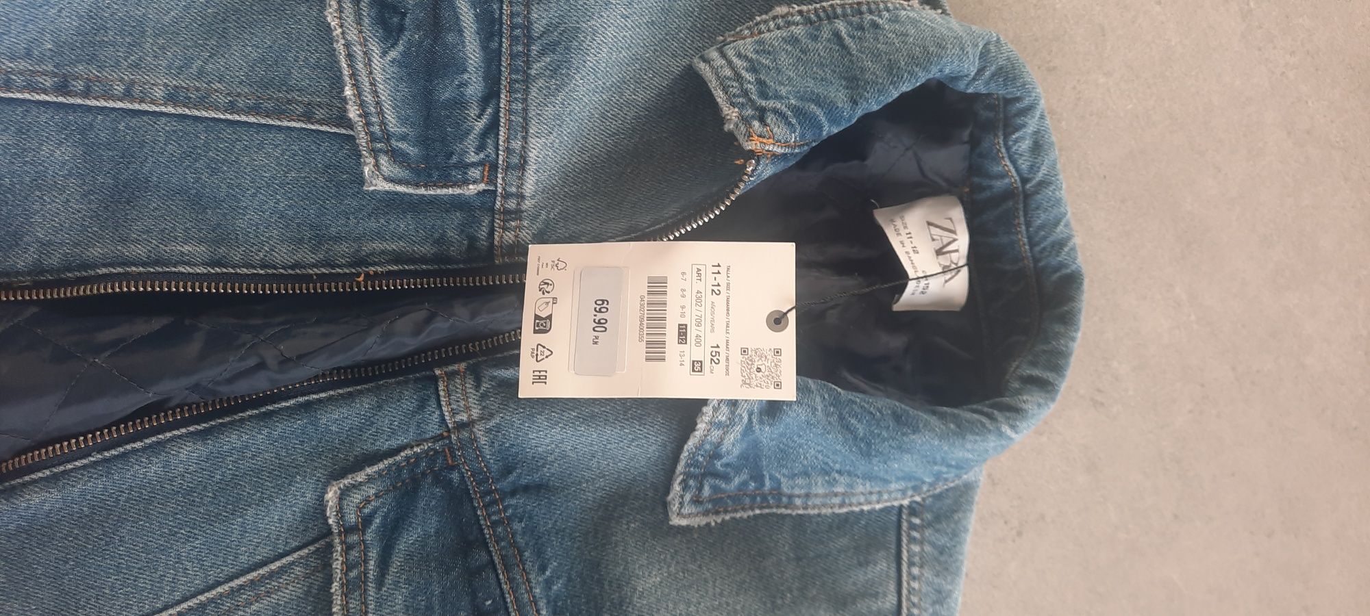 Kurtka dla dziewczynki Zara r 152