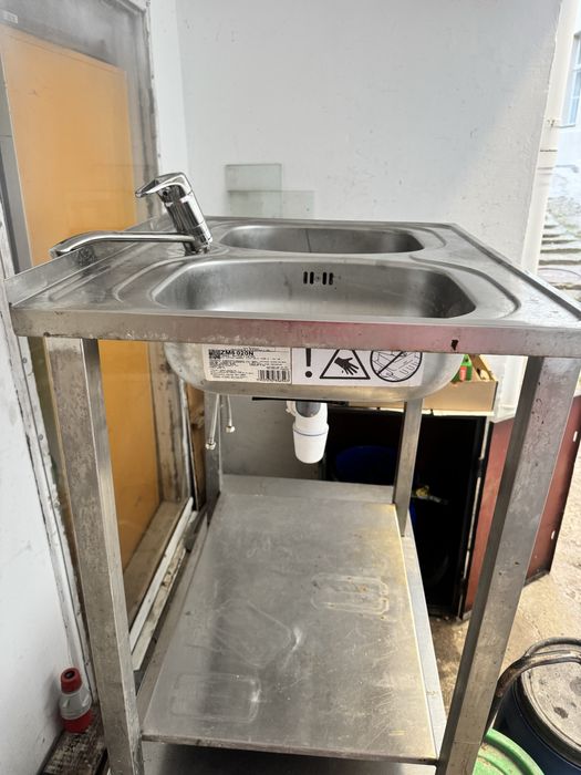 Zlew dwukomorowy gastronomiczny REZERWACJA