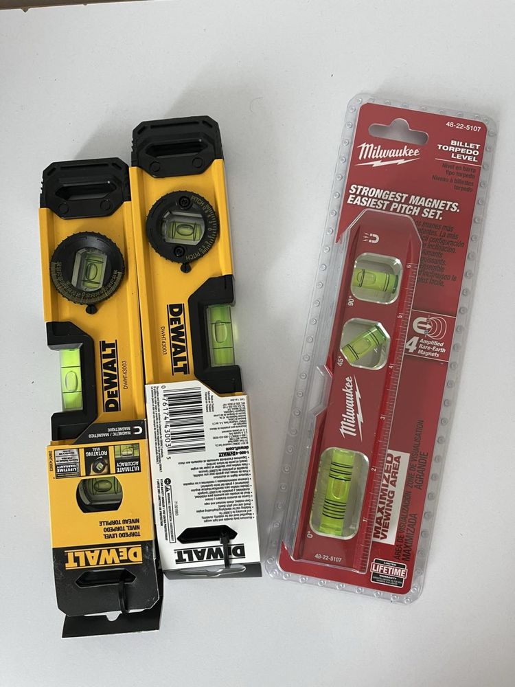Лазерний дальномір Bosch, рівень Dewalt, рівень Milwaukee, Einhell