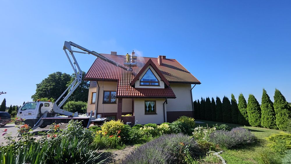 Usługi podnośnikiem koszowym podnośnik koszowy wzwyżka