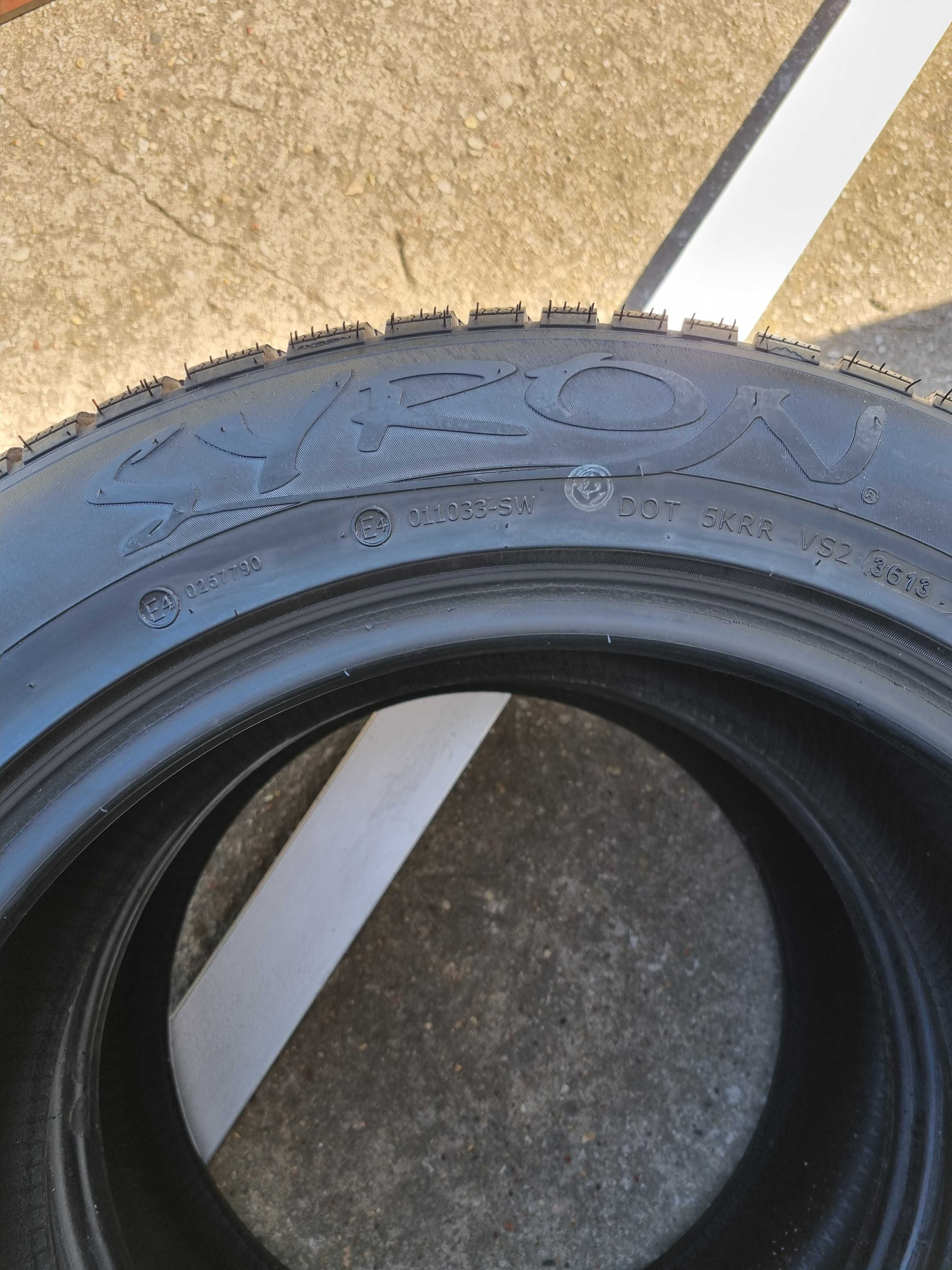 Opony zimowe SYRON Everest 225/55 R17 101V XL 4x 8,18 mm KOMPLET P385