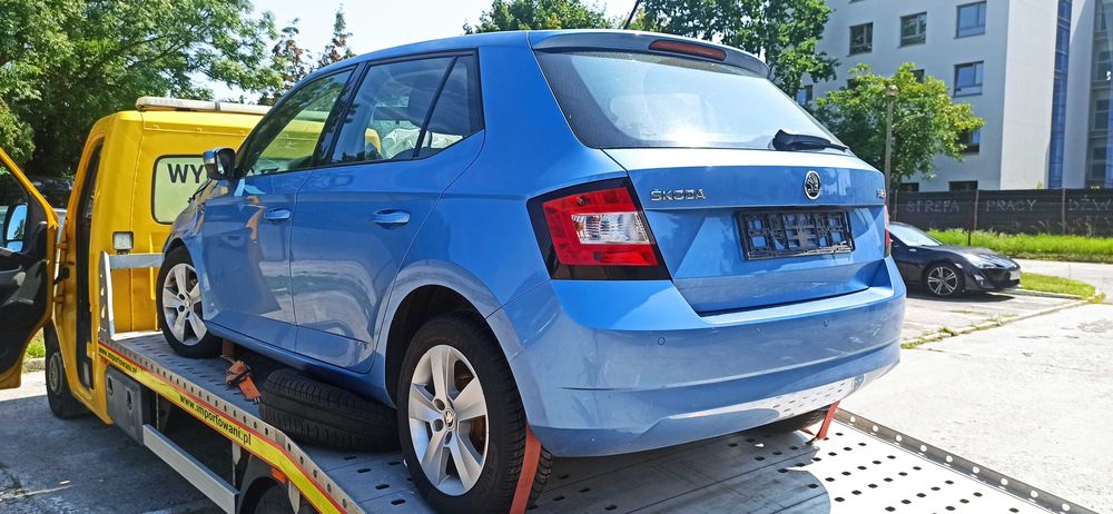 Drzwi błotnik klapa części blacharskie Skoda Fabia 3 2017 kolor