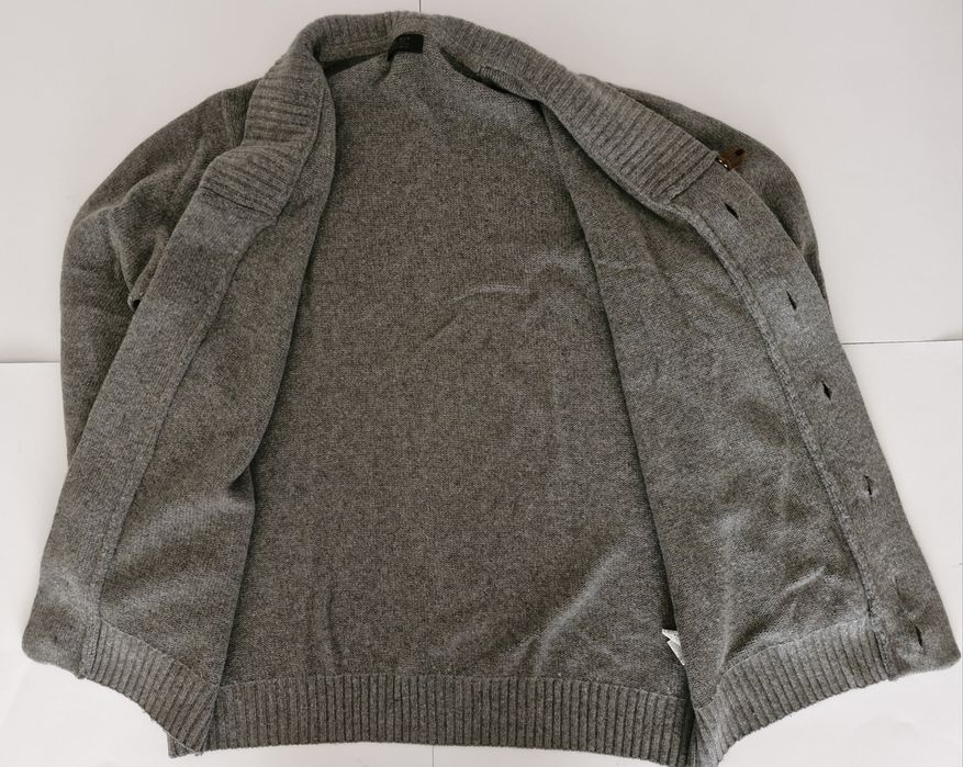 Casaco de lã da marca Zara Man