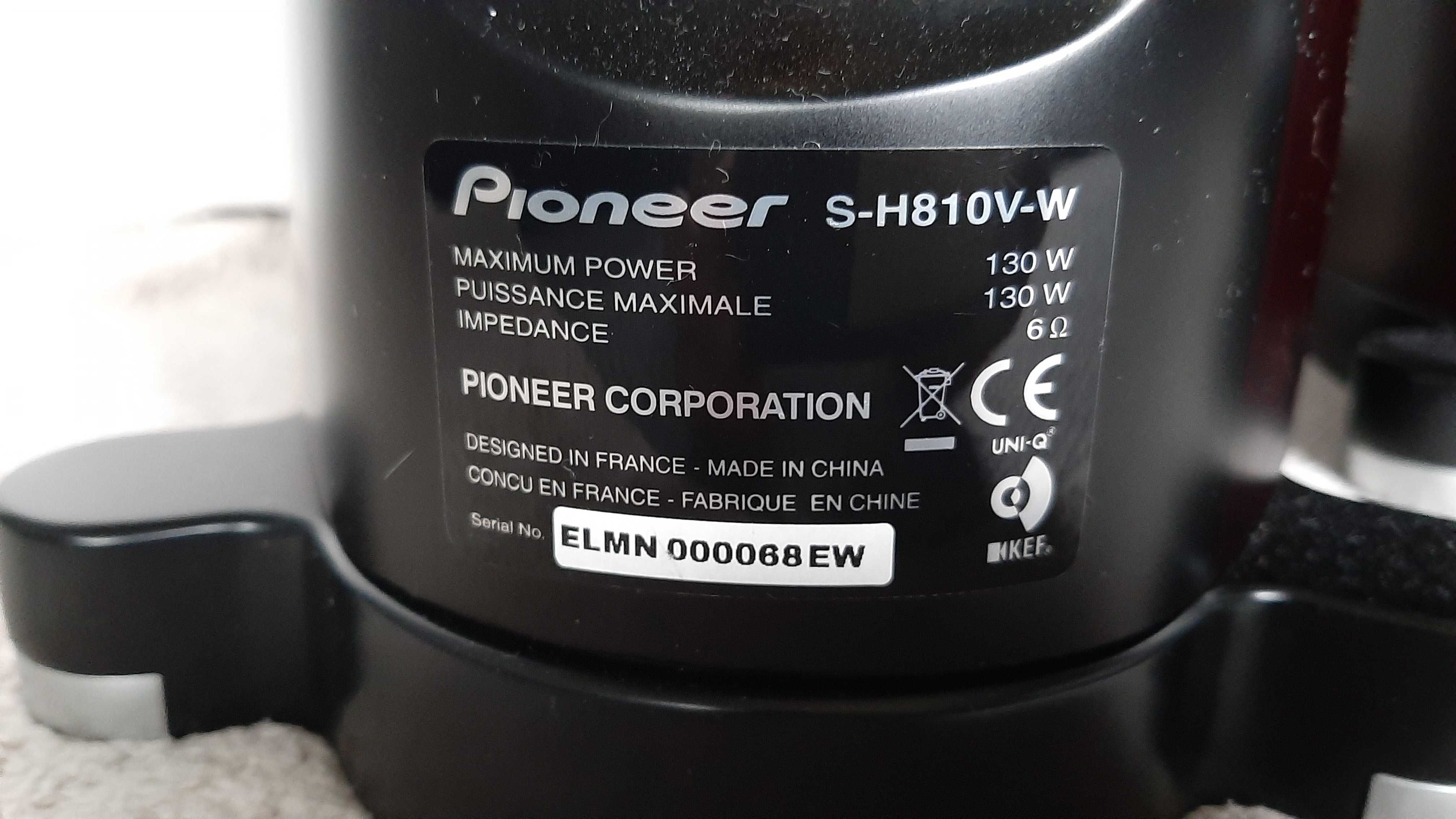 Kolumny głośnikowe Pioneer S-H810V