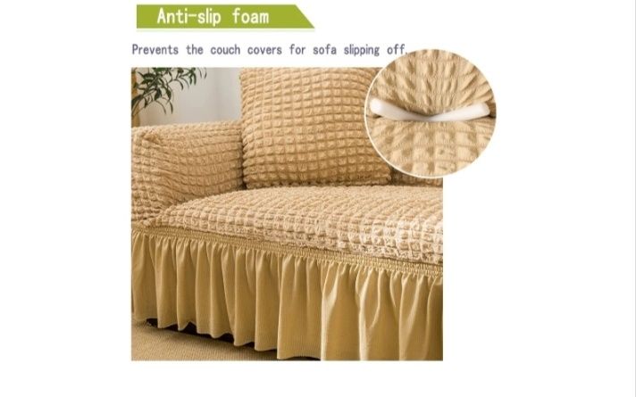 Qubjus
4.0
4,0 na 5 gwiazdek
(251)
Pokrowiec na sofę Qubjus Stretch, z