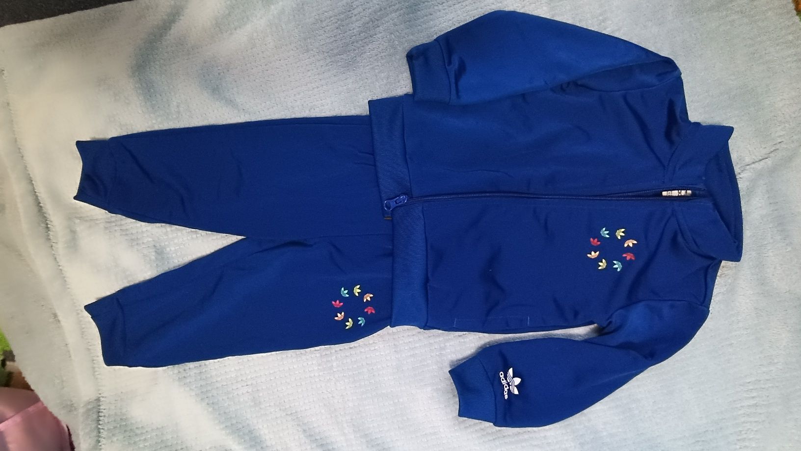 Dres adidas niebieski rozmiar 86