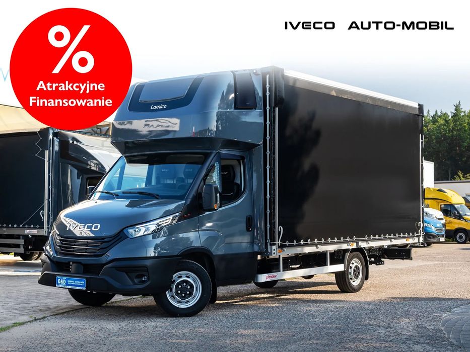 Iveco Daily 35S18H  Iveco Daily 35S18H zabudowa międzynarodowa 10EP PLANDEX, hak