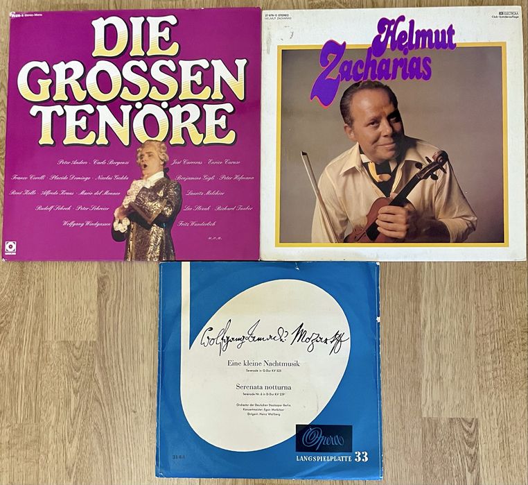 Пластинки різні групи