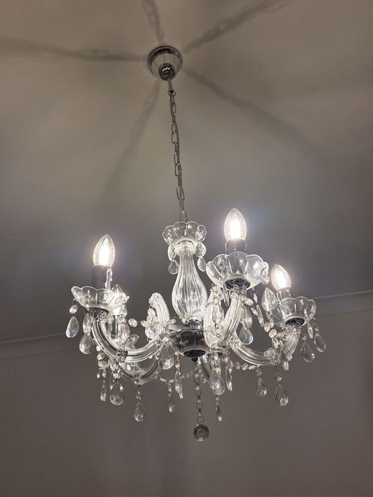 Candeeiro de 5 lâmpadas