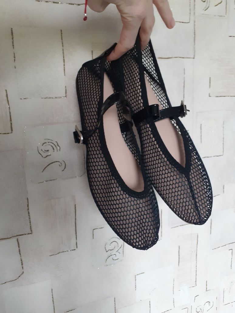 Buty, Balerinki z siateczki 39