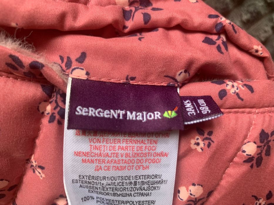 Двостороння куртка-шуба для дівчинки  98 р