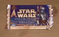 Karty do gry Star Wars attack of the clones 8 movie cards topps (nr5)