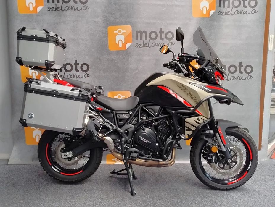 Benelli TRK 702X DEMO JAK NOWY! | 3 x kufry, gmole, halogeny, szyba, grzane manetki