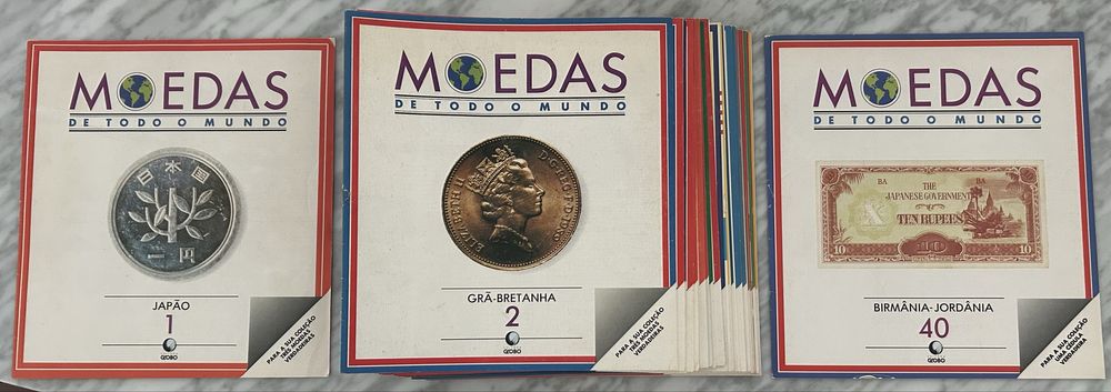 Moedas e Notas de todo o Mundo