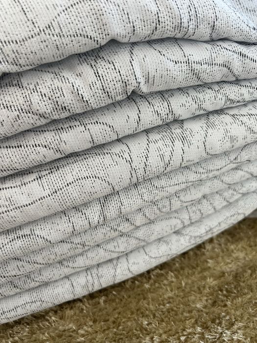 Edredon em jacquard e lurex