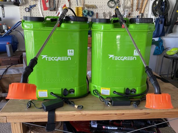 Dois pulverizadores electricos para pesticidas ou herbicidas. Novos!