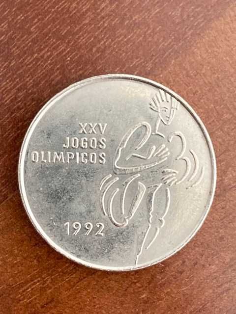 5 Moedas comemorativas 200 escudos 1992, XXV Jogos Olímpicos Barcelona